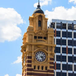 Flinders St Station clocktower